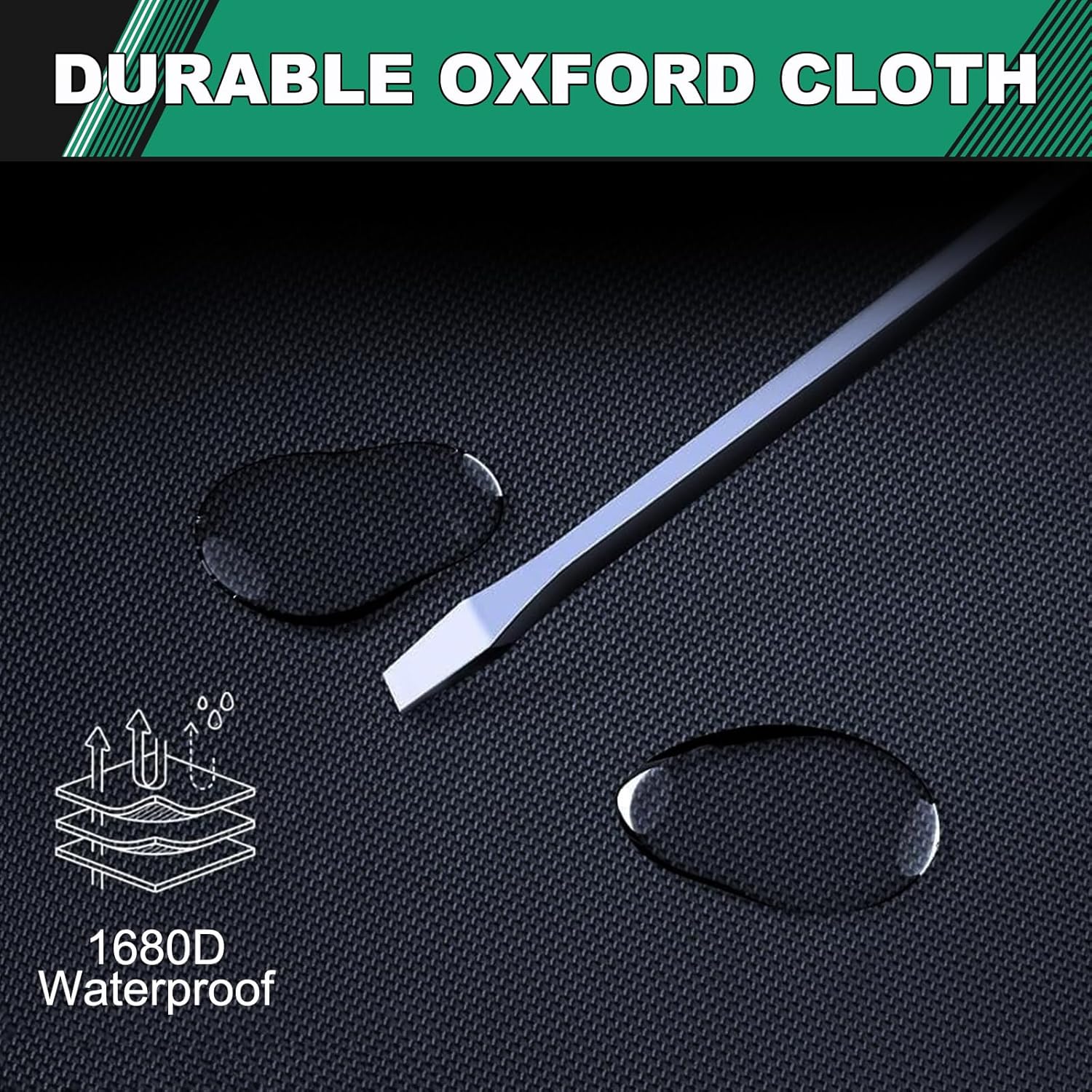 Aunginsy 2PCS Rear Trunk Side Window Storage Bags Compatible with Kia Sorento 2015-2022, Car Trunk Organizer Back Window Storage Box Pockets Oxford Cloth Space Expansion Interior Accessories