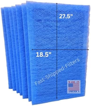 Fast-Shipped-Filters 7 Pack 20x30 Replacement Filter Pads Compatible with Dynamic Electronic Air Cleaner 20x30 polarized pads refill