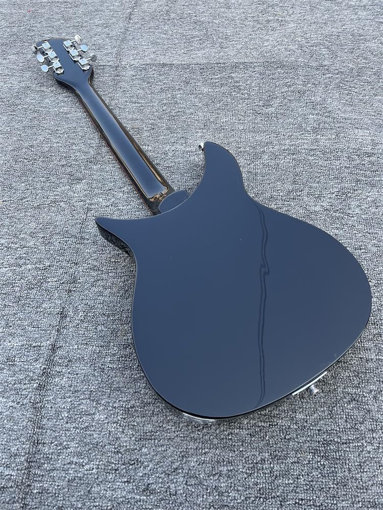 Custom 325 electric guitar 6-string electric guitar, Black paint 527-string pitch