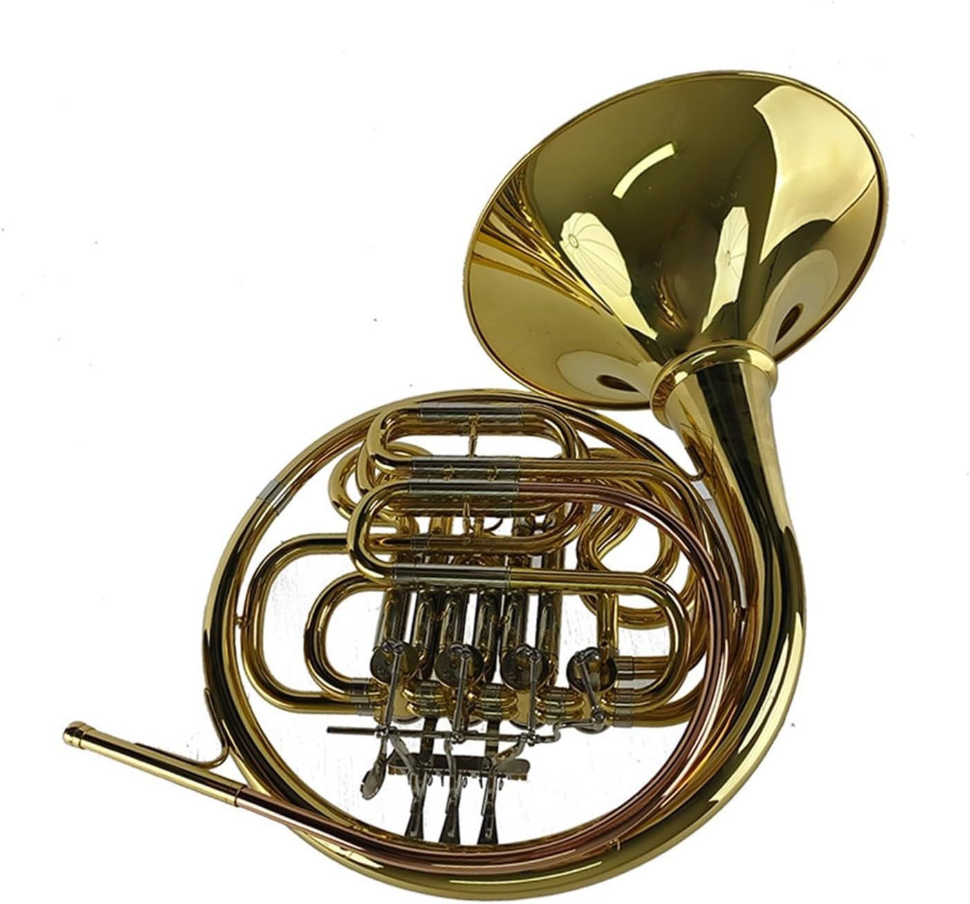 4 Key French Horn Conjoined Transposed Horn Four Key Double Row Instrument In The Key Of B Flat F