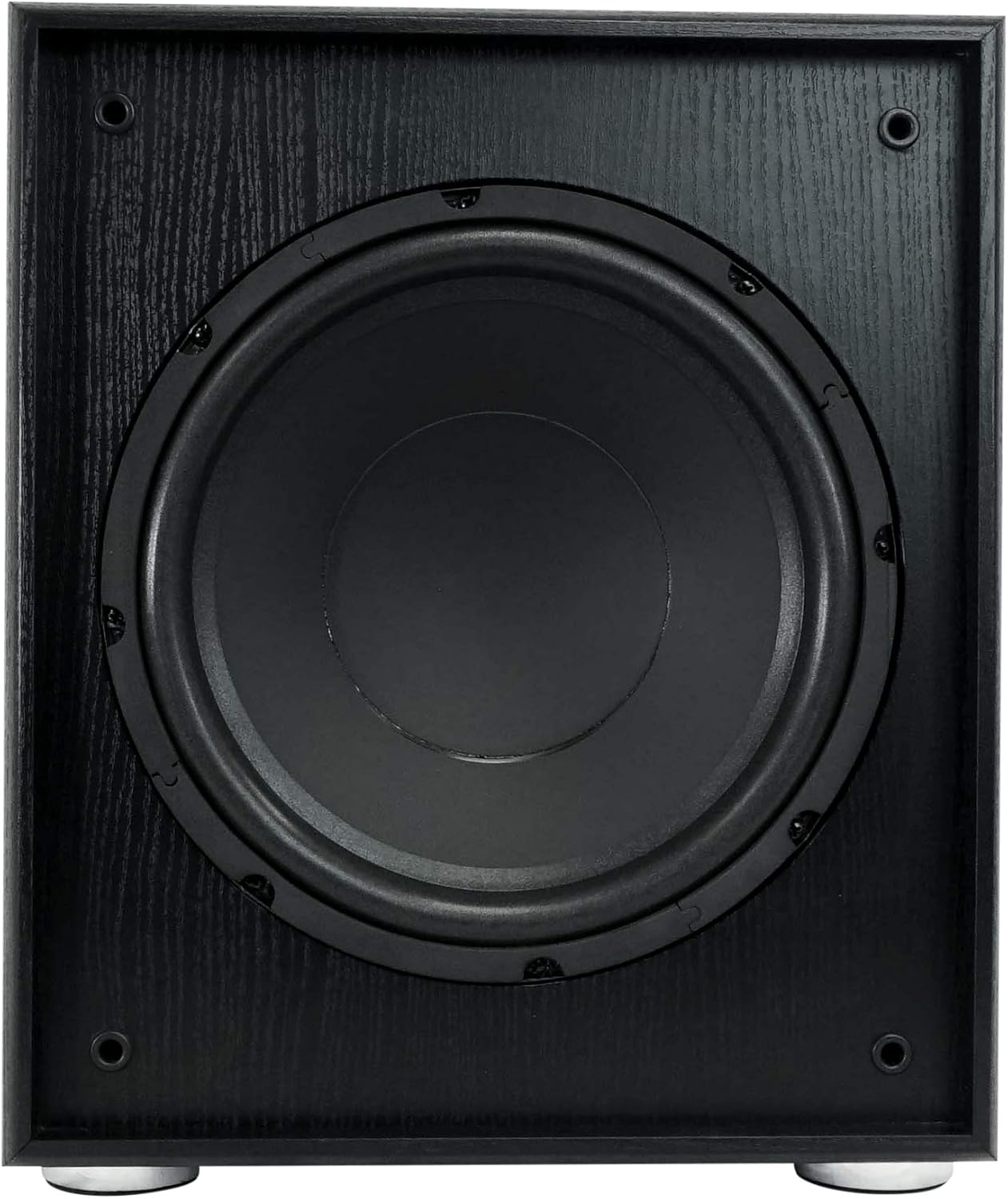 Rockville Rock Shaker 10 Black 600W Powered Subwoofer, Class-D Amp, Adjustable Crossover, MDF Enclosure, for Home Theater and Studio