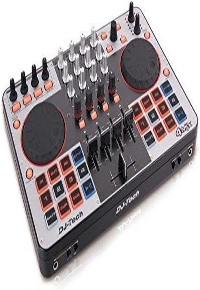 DJ Tech, 88-Key, 10.00 x 3.00 x 14.00 (4MIX) Black
