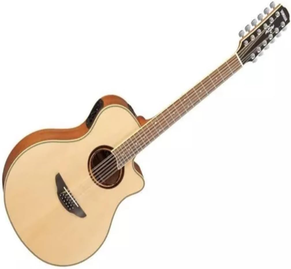 Yamaha APX700II-12 12-String Thinline Cutaway Acoustic-Electric Guitar - Natural