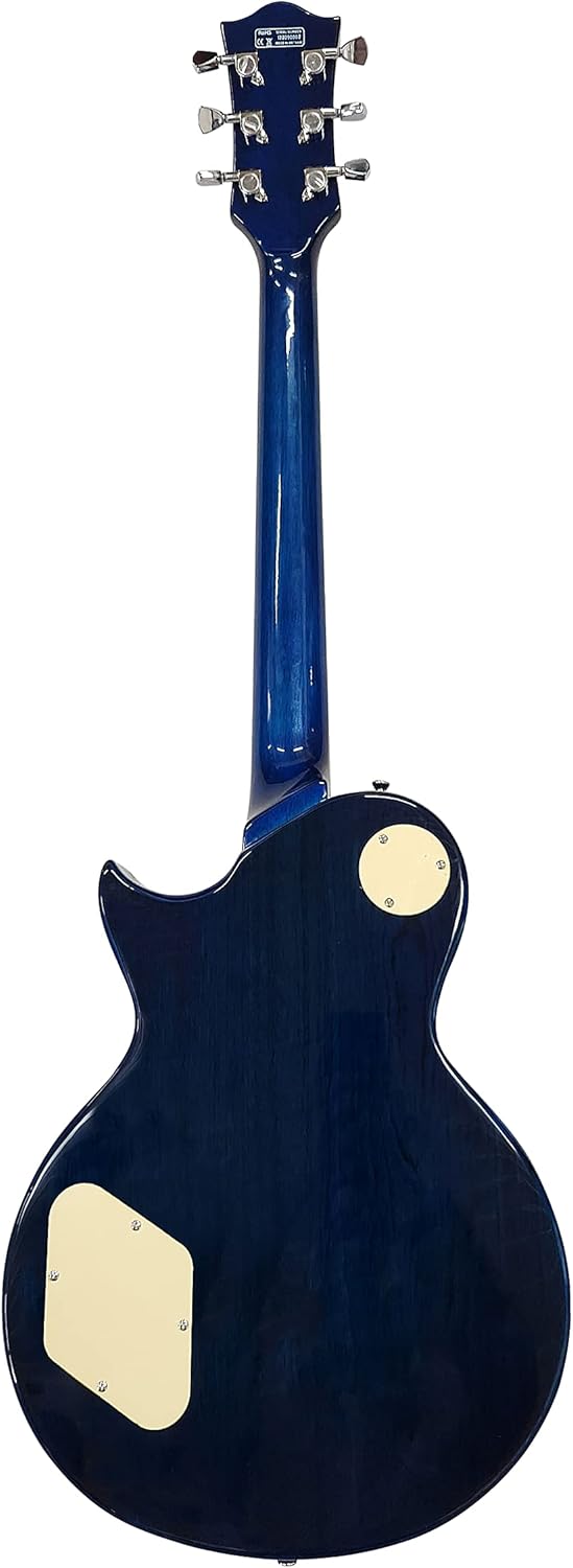 IYV 6 String Solid-Body Electric Guitar, Right, Ocean Blue (ILS-300 O (ILS-300 O. Blue)