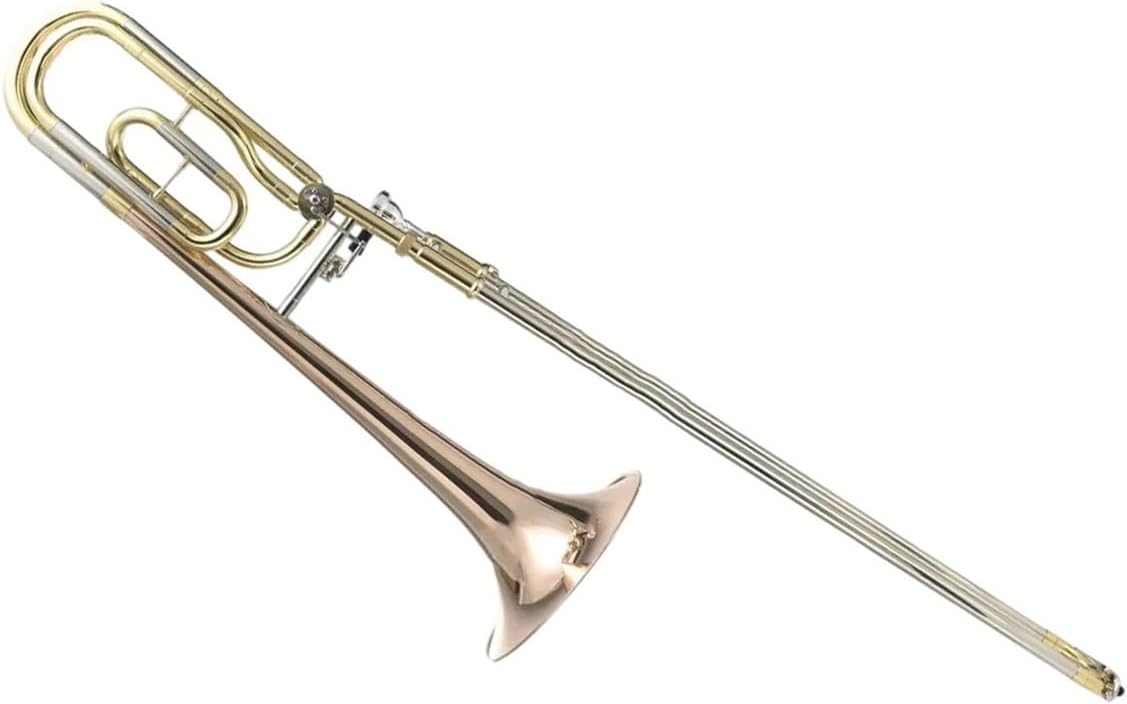 Adult Trombone Instrument Phosphor Bronze Tenor Trombone With Bb Key And Box Mouthpiece
