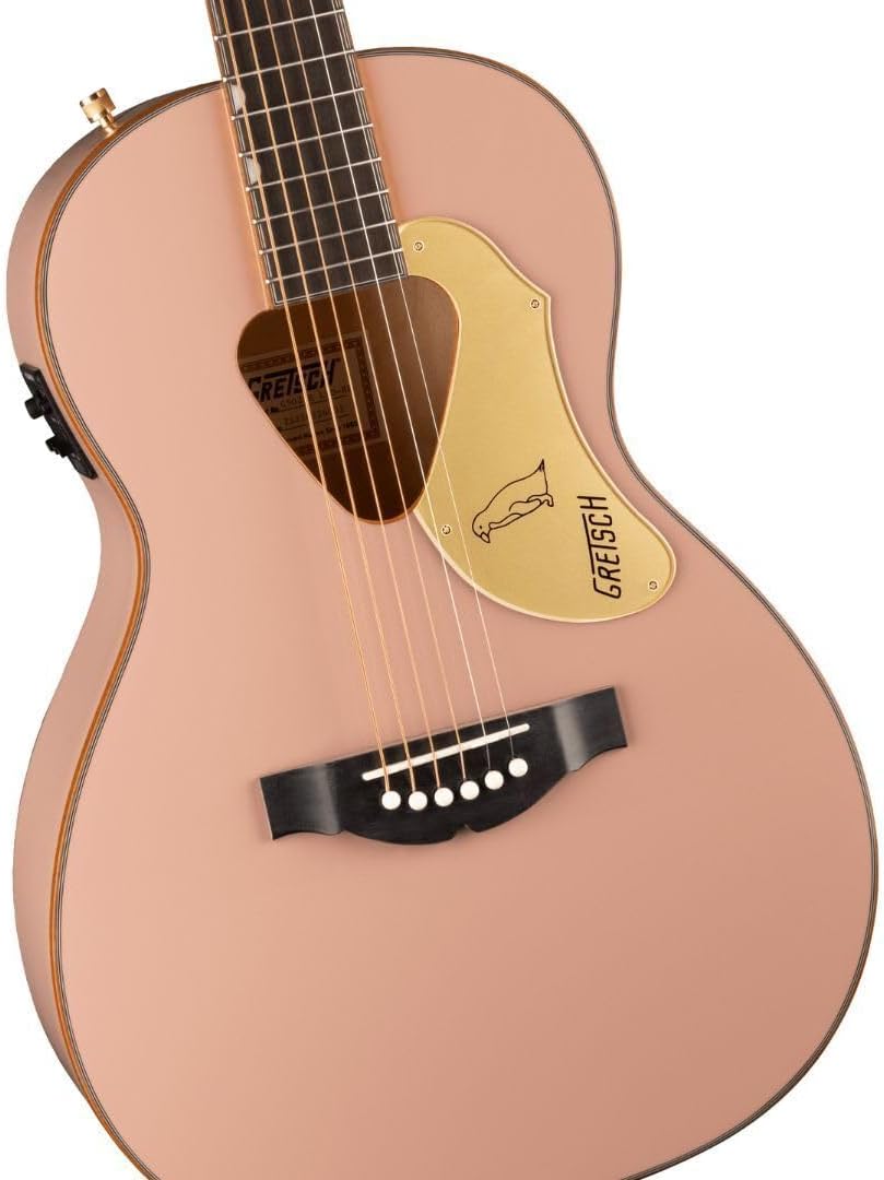 Gretsch G5021E Rancher Penguin Parlor Acoustic-electric Guitar - Shell Pink