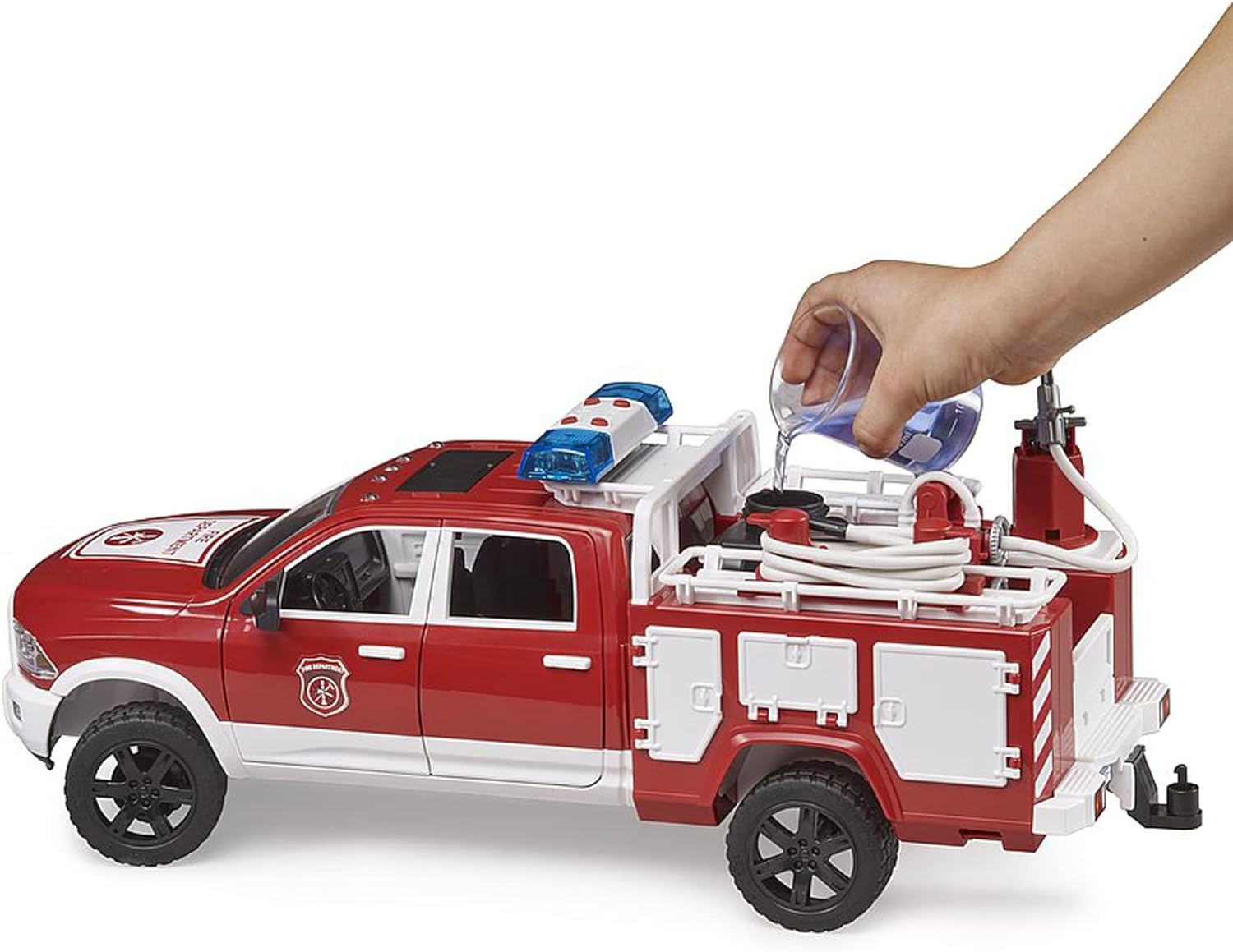 Bruder 02544 RAM 2500 Fire Service Truck with Light and Sound Module