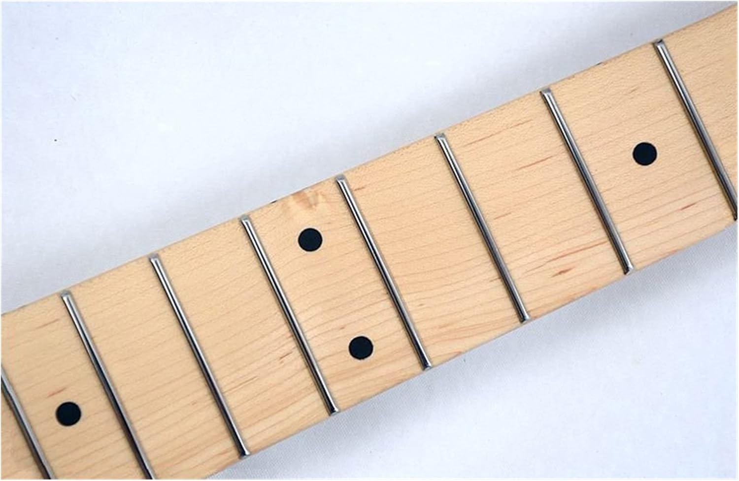 ZUZU J Bass Neck for JB Electric Bass Neck (Matte) Maple Fingerboard Unfinished Guitar Neck