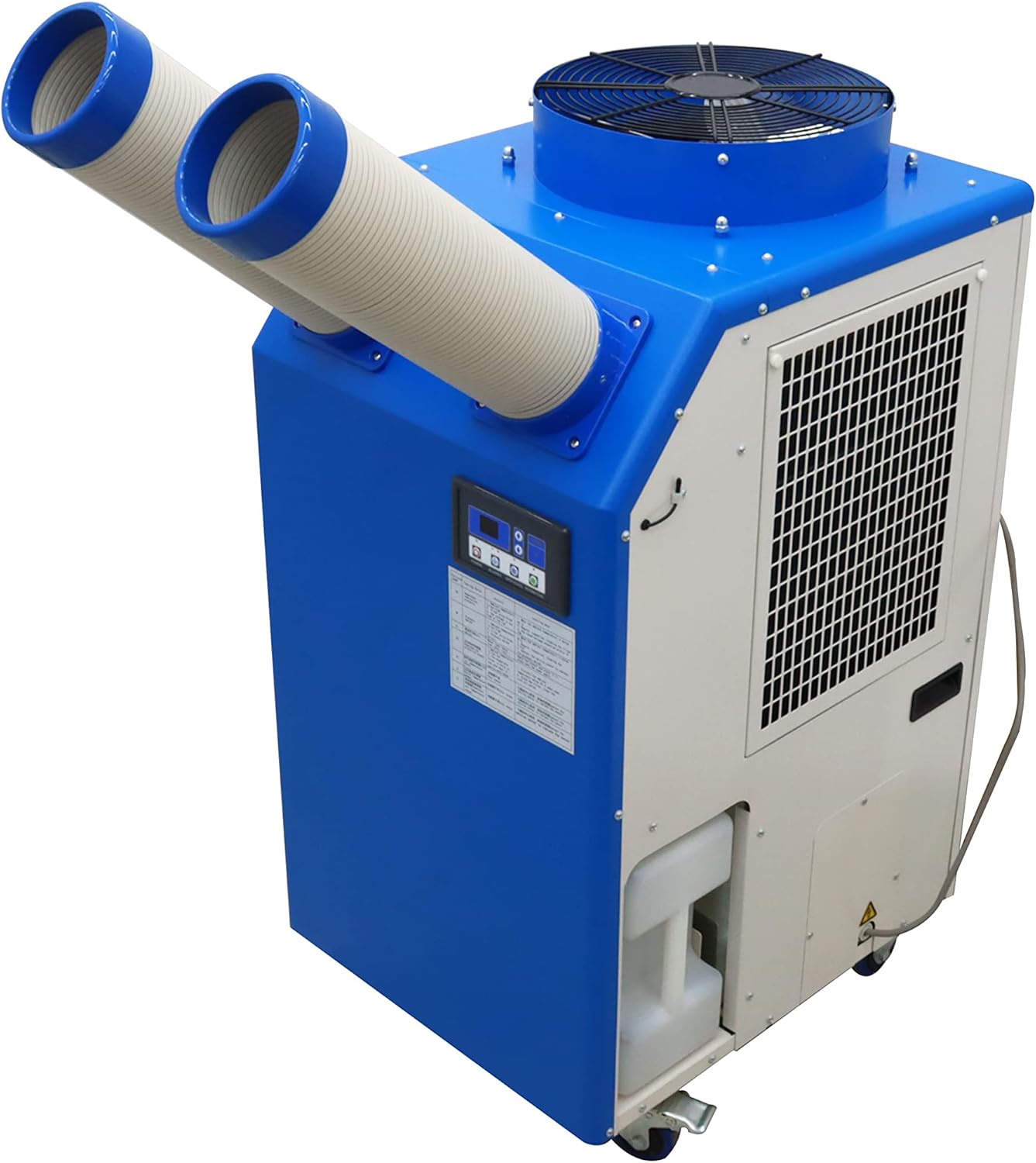 INTBUYING Mobile Industrial Air Conditioners Spot Cooler Air Conditioner Workshop Post Cooling Mobile Air Conditioners Double Outlets 220V