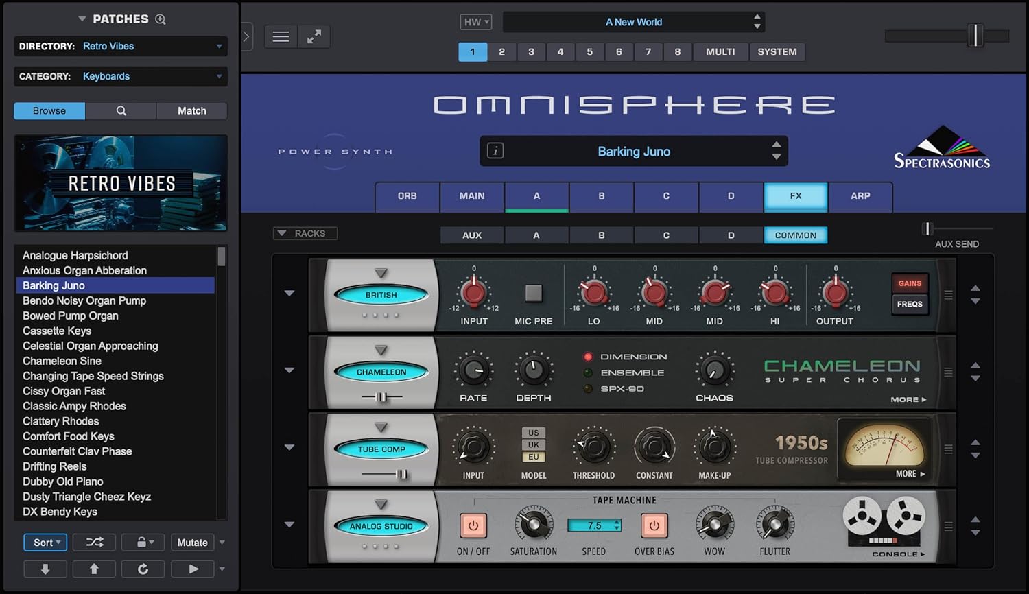 Spectrasonics Omnisphere 3 — Flagship Synthesizer of Spectrasonics with Thousands of Fresh New Sounds, Faster Access, and Same Size as Omnisphere 2.