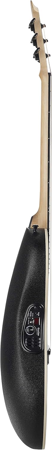 Ovation Mod TX Collection Acoustic-Electric Guitar, Textured Black, Super Shallow Body (1868TX-5)