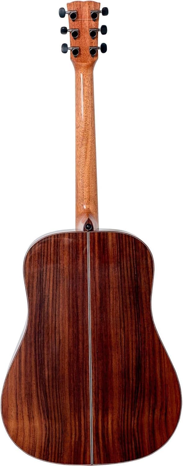 Kremona R30E – Acoustic/Electric All-Solid Steel String Guitar – Handmade in Europe – Deluxe Hardshell Case Included