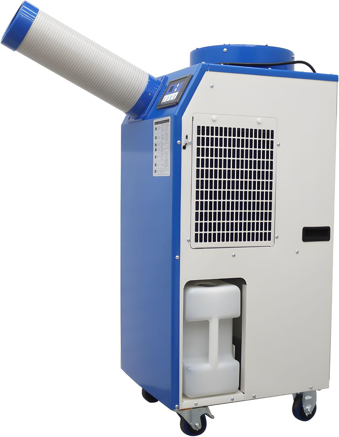 110V 1400W Industrial Air Conditioner 480m³/h Commercial Portable Industrial Spot Cooler Mobile Air Conditioner Single Column 11900BTU