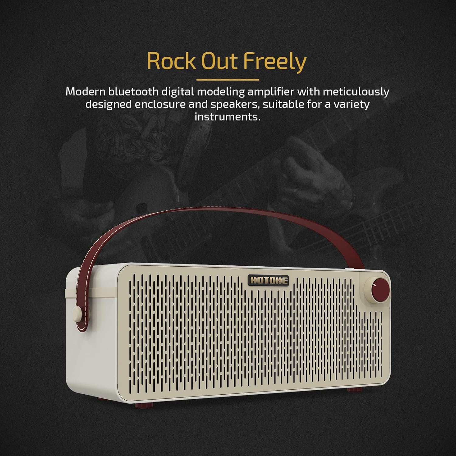 Hotone Pulze 30-watt Portable Modeling Amplifier - Luna