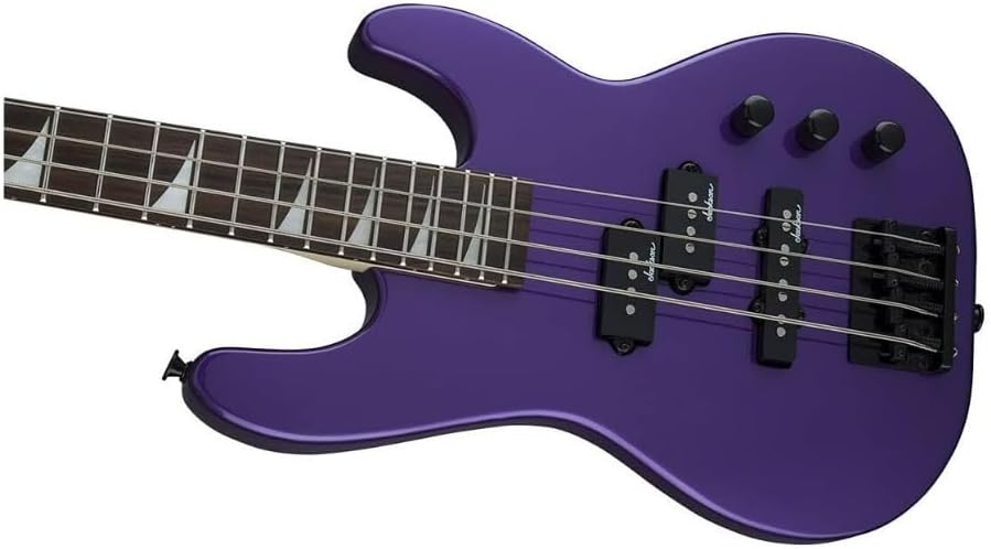 Jackson JS Series Concert Bass Minion JS1X, Amaranth Fingerboard, Pavo Purple