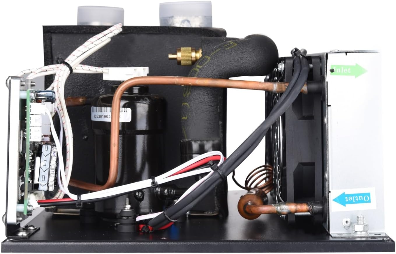 Air Conditionera, Micro DC Air Conditioner 24V, 700W Portable Cooling & Heating for Small Spaces, Electronics, Vehicles, R134A, Compact, Lightweight, High Efficiency