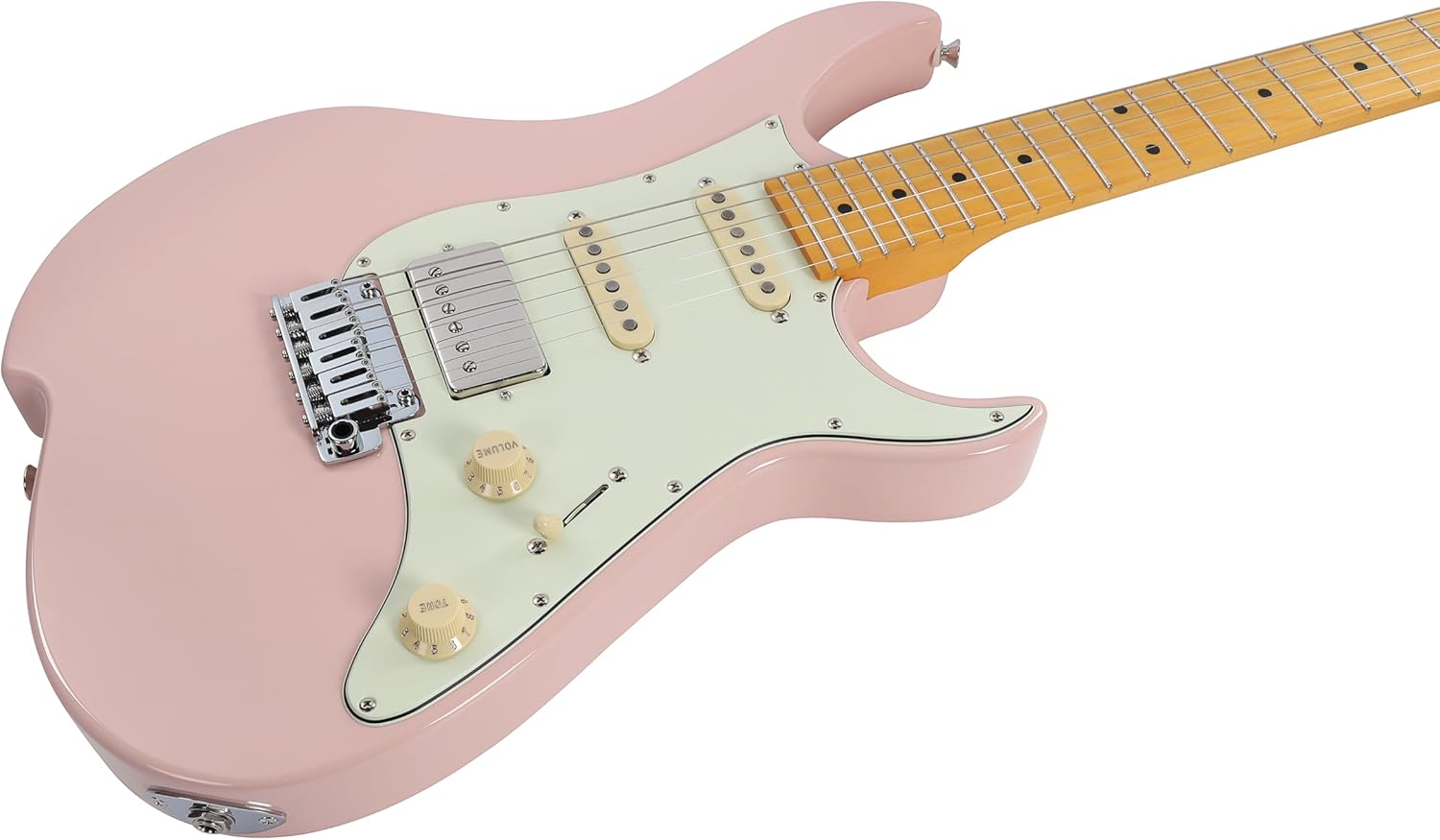 Vola Electric Guitar OZ RV MC Shell Pink Gloss Handmade in Japan MIJ Gotoh Bridge Gotoh Locking Tuner 6 Strings Modern C Neck For All Levels