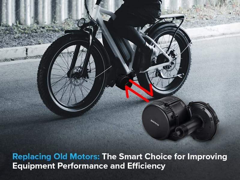 Bafang Motor 48V 500W with SW102 Display, UART Protocol（No Other Accessories）