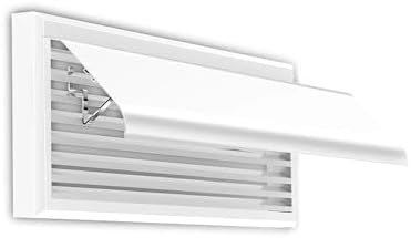 Central Air Vent Deflector, Adjustable Air Conditioner Deflector, Suitable for Central Air Conditioner's Register and Grille