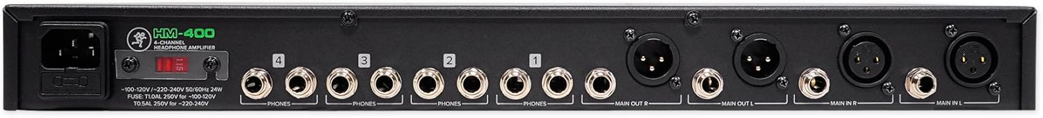 Mackie HM-400 Headphone Amplifier Rackmount