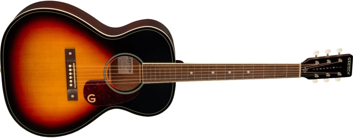 Gretsch Limited-edition Jim Dandy Concert Solid Top Acoustic Guitar - Heritage Burst