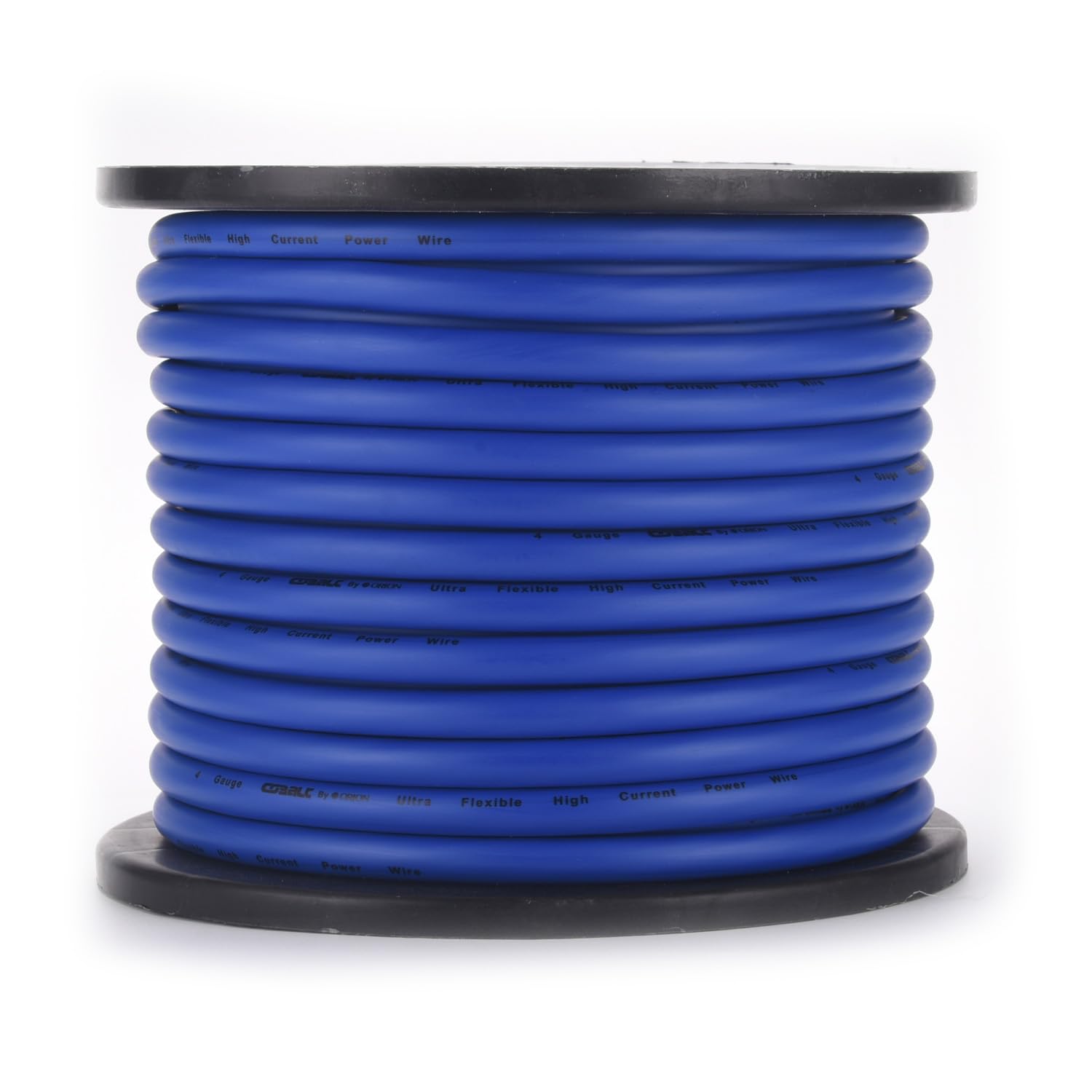 Orion Cobalt PW4100BL 4 Gauge Wire (100ft) Copper Clad Aluminum CCA - High Powered Car Audio/Amplifier Power & Ground Cable, Battery Cable, Home Speaker Stereo, Welding Battery, RV Trailer Wiring