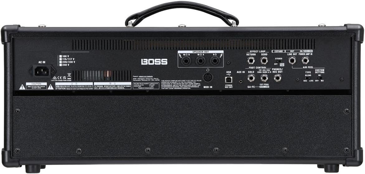 BOSS Katana-Artist MkII Head Guitar Amplifier | 100-Watt Amp Head with Premium Sound & Exclusive Onboard Tone-Shaping Tools | Custom Setups | BOSS Tone Studio Sound Customization | Dual Amp Support