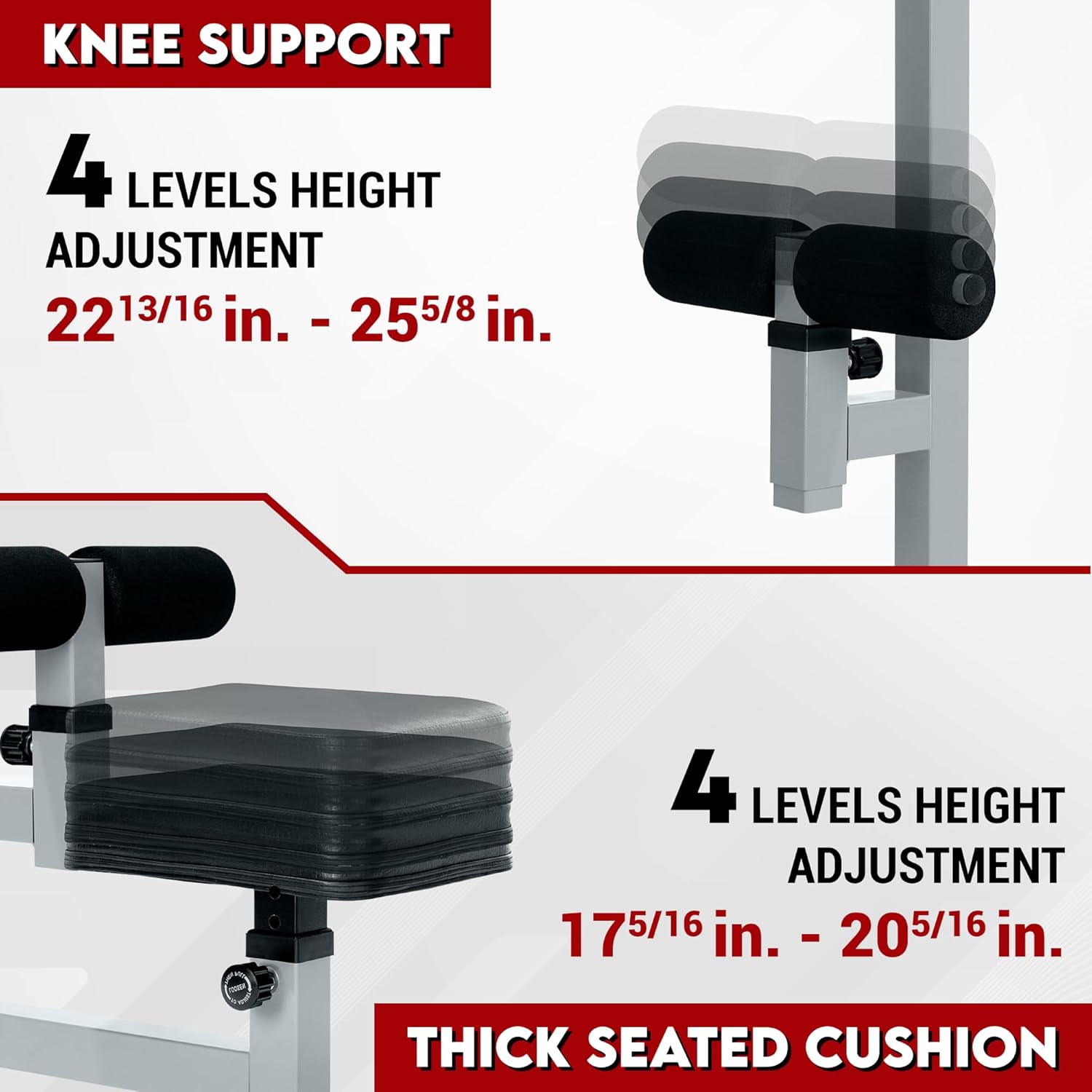 Yes4All LAT Pull Down Machines, LAT Row Cable Machine, LAT Tower with Additional Pulley Cable, High & Low Pulley Stations