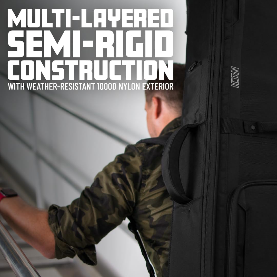 Gator Cases ICON Series Premium Weather Resistant Gig Bag for Acoustic Guitars with TSA Luggage Lock-Friendly Zipper Pulls; Khaki (G-ICONDREAD-KHK)