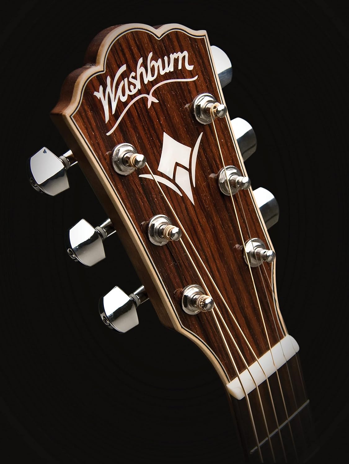 Washburn Festival Series 6 String Acoustic-Electric Guitar, Right, Natural (EA20SNB-O)