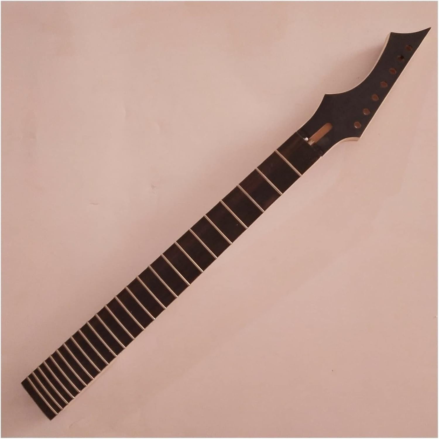 ZUZU Unfinished Maple 24 Frets Rosewood Fretsboard 7 Strings Electric Guitar Neck Unfinished Guitar Neck
