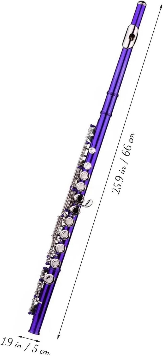 Adult Beginner Flute A 16 Key C Flute Is Suitable For Playing Musical Instruments