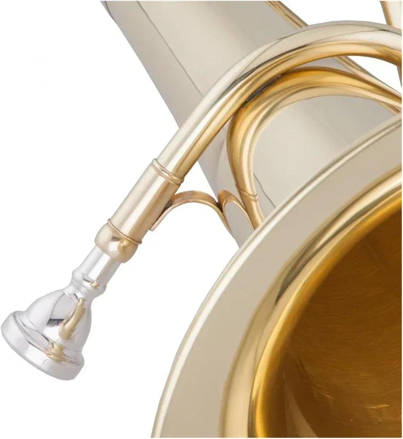 Professional Bb Tone Gold Lacquer Euphonium