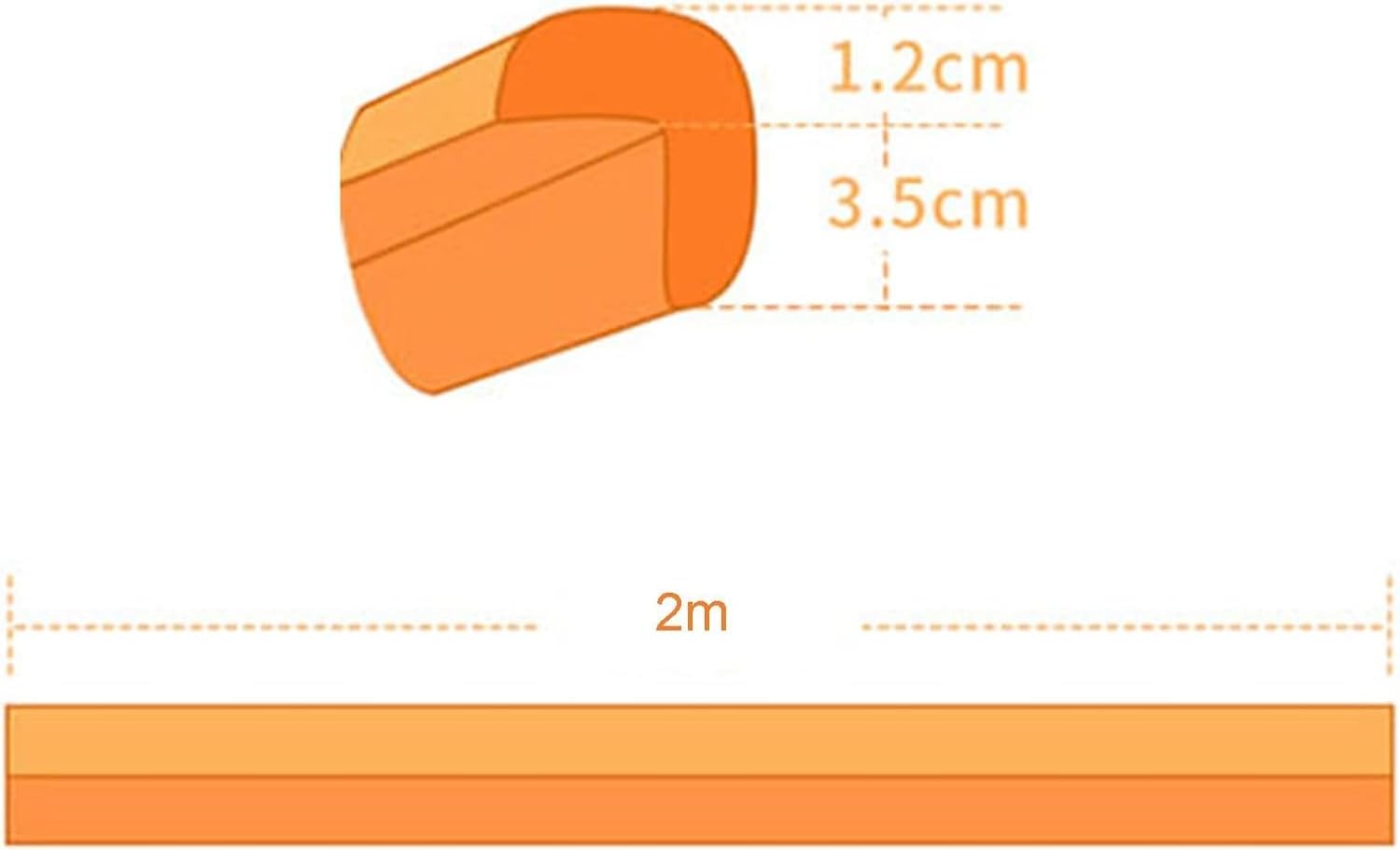 Furniture Edge Corner Guards, Furniture Corner Protectors Wall Edge Bumpers Sharp Foam Padding Adhesive Cushion for Coffee Table Kitchen(Woody,4pcs)