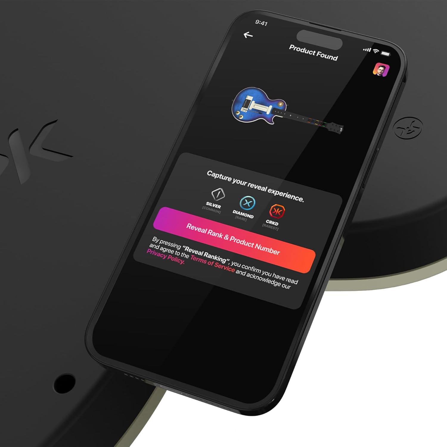 CRKD Gibson Les Paul Guitar Controller - Blueberry Burst Pro - Multi Platform