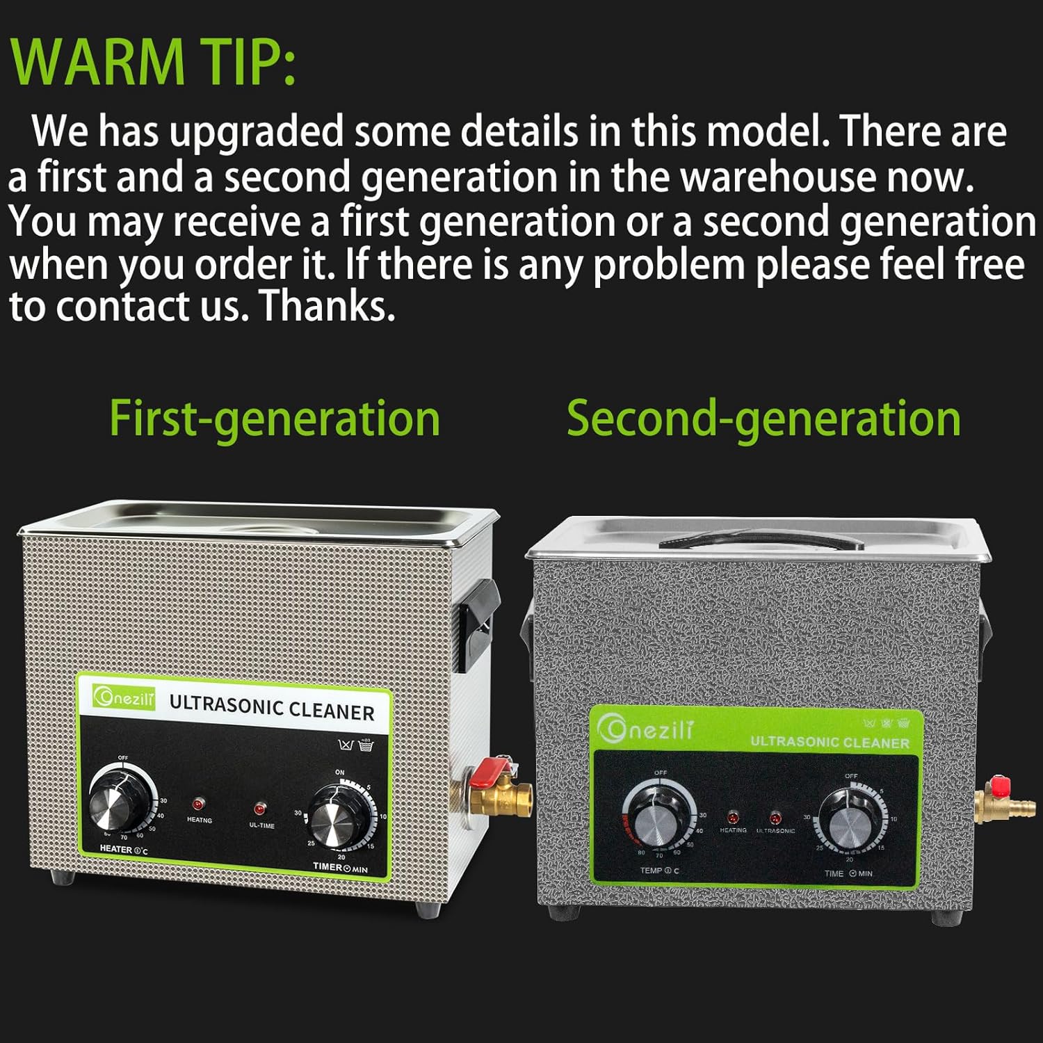 ONEZILI Ultrasonic Cleaning Machine 15L, Upgraded 360W High Power Sonic Parts Cleaner Machine with Industrial Transducers with Timer and Heater for Cleaning Carburetor Brass Parts Jewelry Watches