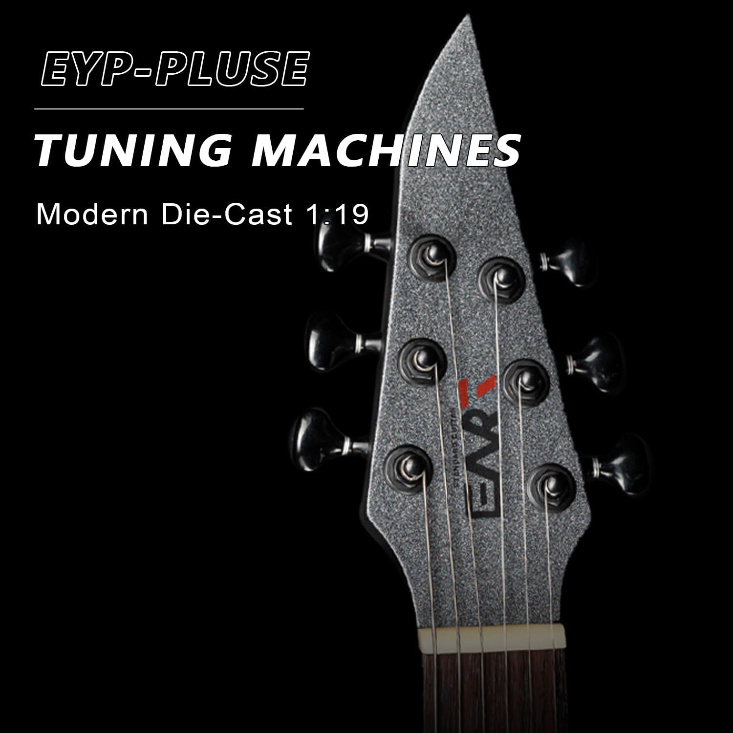 EART EYP-Pulse Soild Body Electric Guitar with Roasted Mahogany Body and Artones-MDC135 Active Pickups Rock