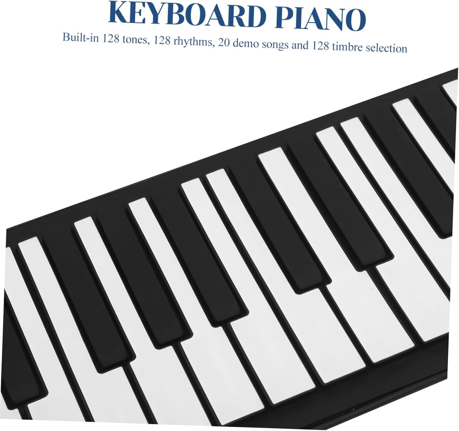 HANABASS Keys Portable Up Piano Electronic Digital Keyboard with Tones Built Recording Rhythm Functions for Adults Versatile Music Experience