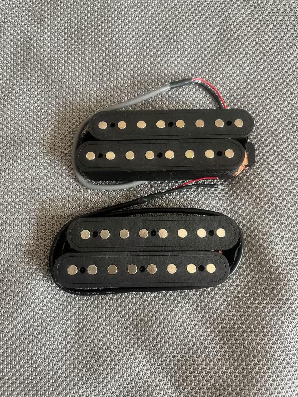 8 String Fanned Guitar Pickups Humbucker Alnico V Magnet Pickups German 99.8% Nickel-plated Copper Wire Fit for 8 String Electric Guitar