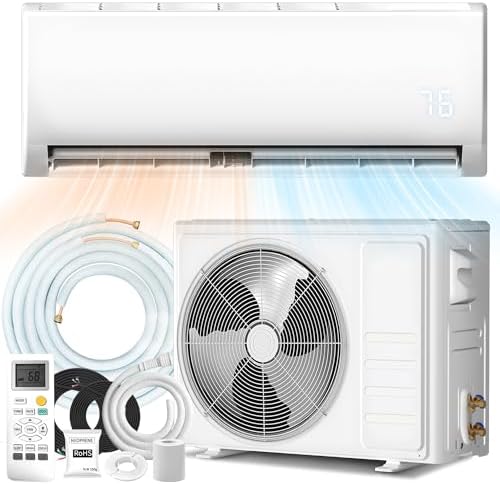 9000 BTU Mini Split Air Conditioner & Heater