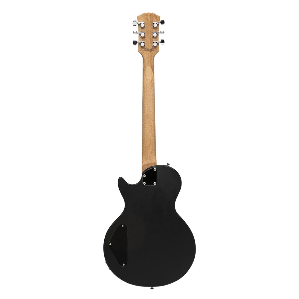 Stagg SEL-HB90 BLK Standard Series Electric Guitar l Solid Mahogany Body l Flat Top l Black Finish