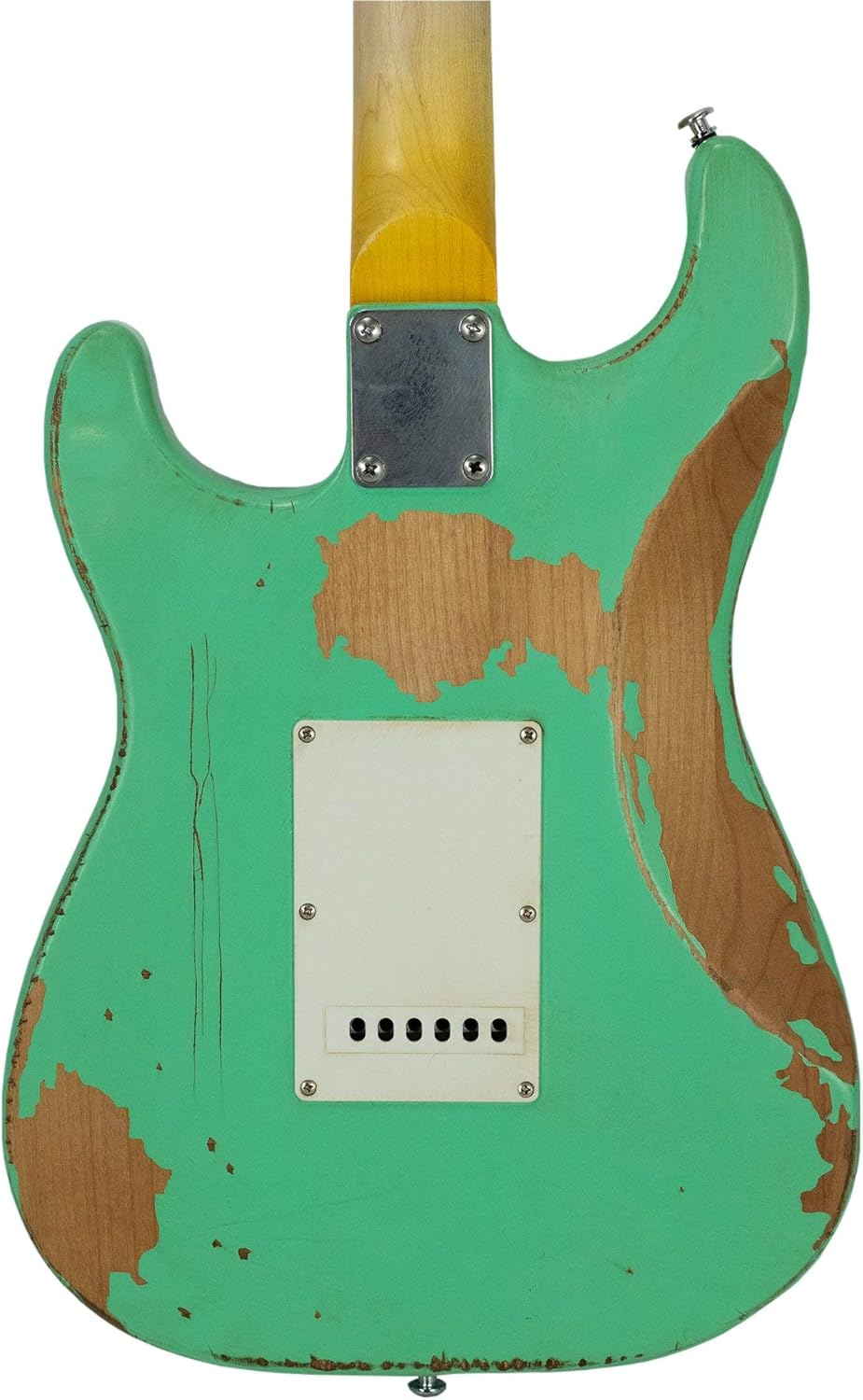 Sawtooth ES Relic Electric Guitar, Surf Green Retro Pack