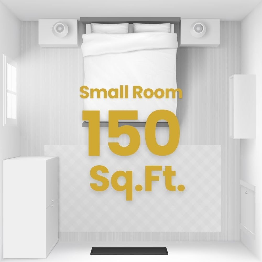 Memorex Polar Elite Portable Air Conditioner, 8,000 BTU ASHRAE (5,100 BTU DOE), Cools Up to 150 Sq. Ft., with Cool, Fan, Dry Modes, Full Function Remote Control, Window Kit & 2-Year Warranty