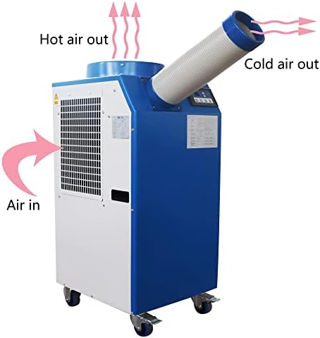 Industrial Air Conditioner Portable Mobile Spot Cooler Industrial Grade Commercial Indoor Outdoor Air Cooling Machine 220V 1400W