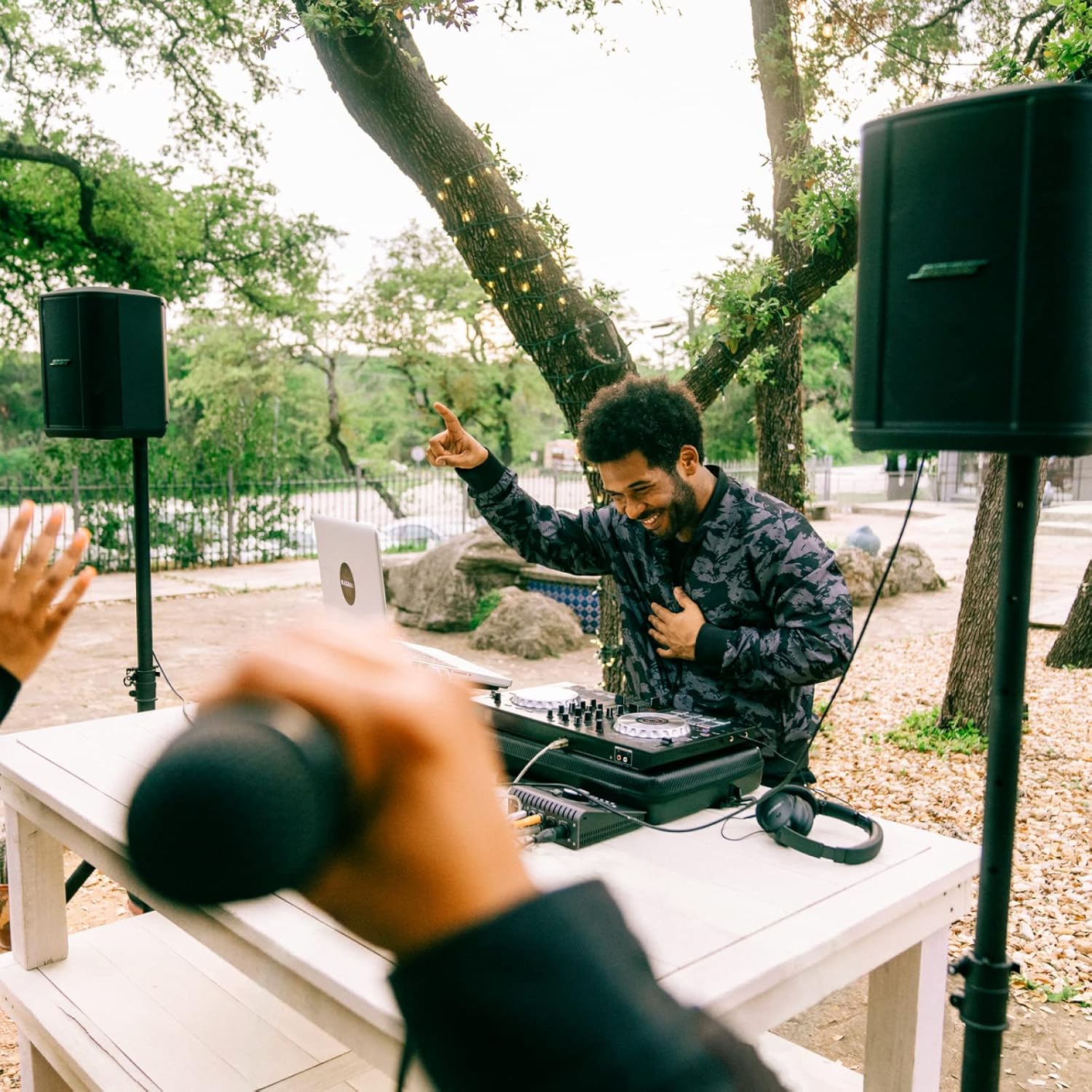 Bose S1 Pro+ All-in-One PA Speaker - Powered, Wireless PA System, Multiple Positioning Options, Ergonomic Carry Handle, Up to 11 Hours of Playtime, Black