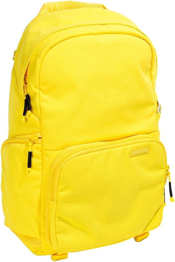 BREVITE - The Jumper - Compact Camera Backpacks for Photographers - A Minimalist & Travel-friendly Photography Backpack Compatible With Both Laptop & DSLR Accessories 18L (Lemon Yellow)