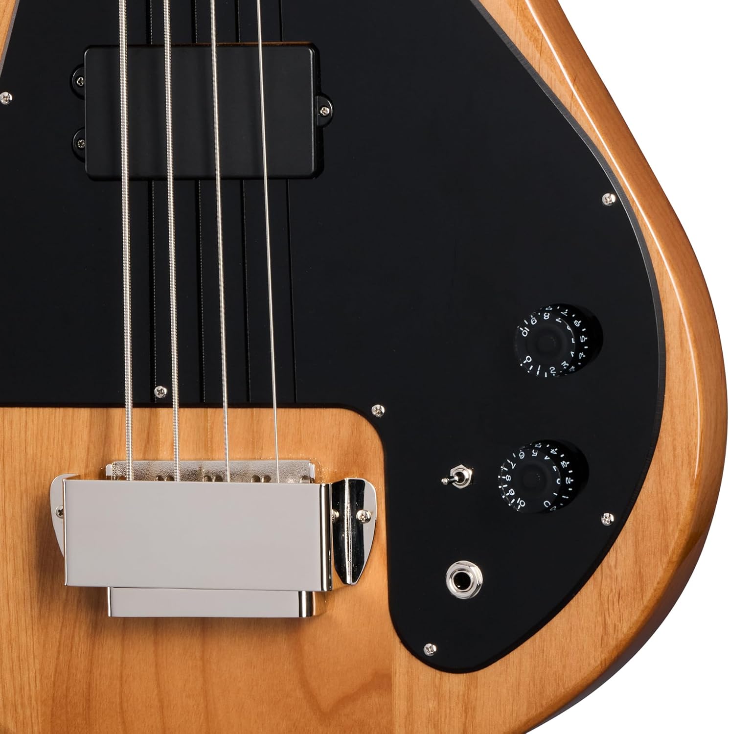 Epiphone Grabber Bass, Natural with Gig Bag