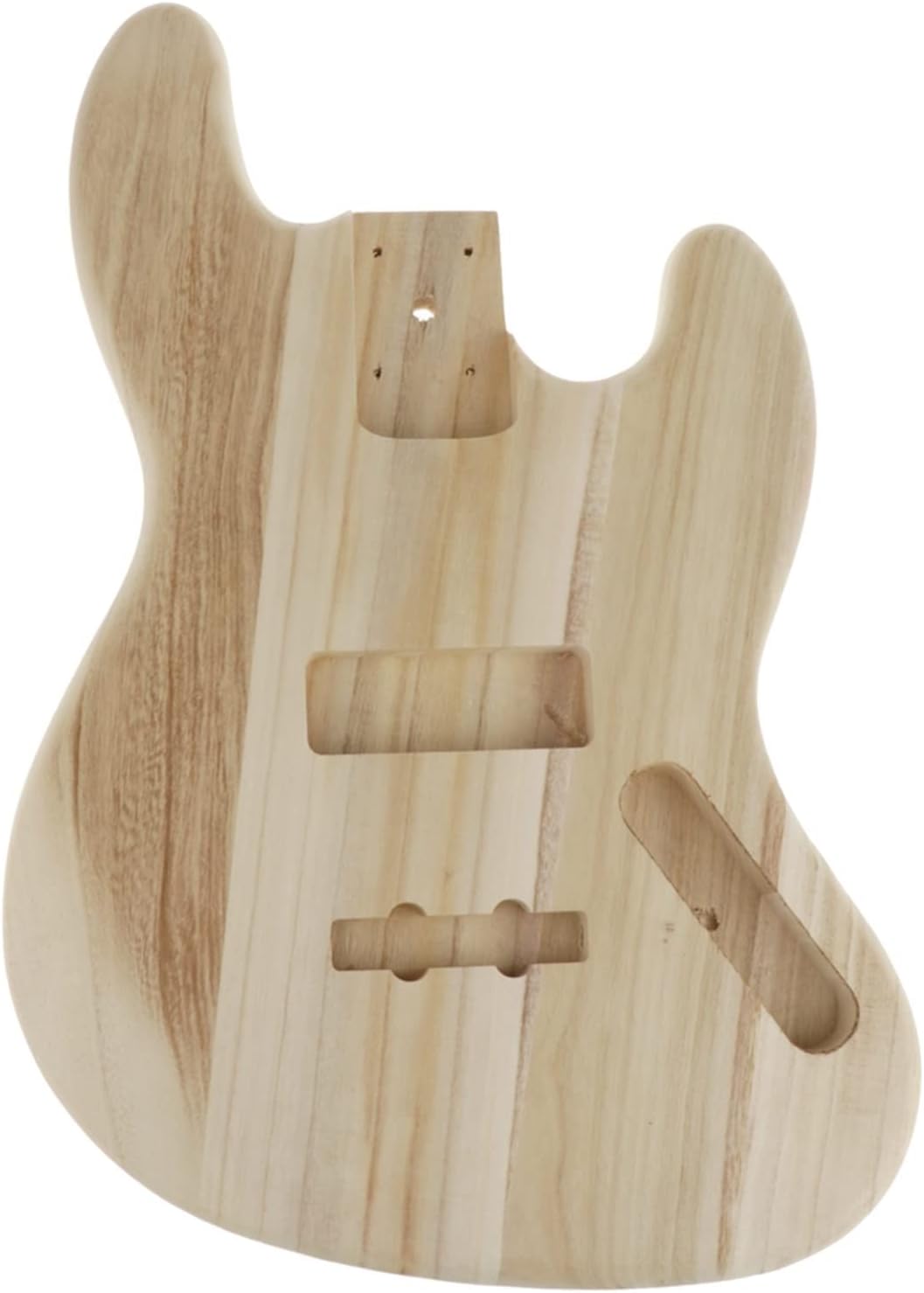 Unfinished Guitar Body DIY Unfinished Bass Body Replacement for Making Kit Guitar DIY Accessory