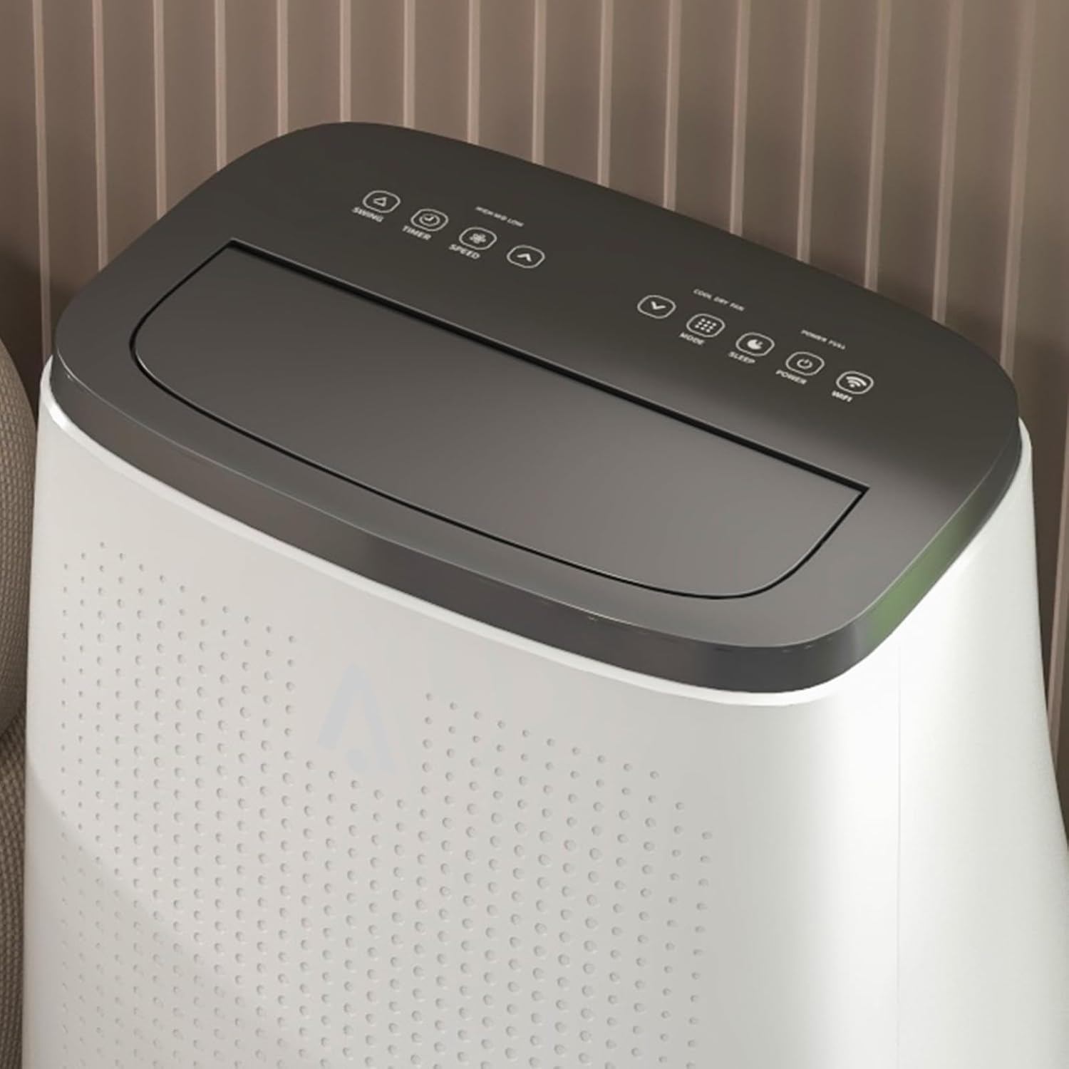 14,000 BTU Portable Air Conditioner (AC) for 750 Sq Ft Rooms – 3-in-1 Cooling, Dehumidifier & Fan w/Self-Evaporative Tech (No Drain). Sleep Mode + Auto-Swing. Includes Remote & Window Kit. Easy Insta