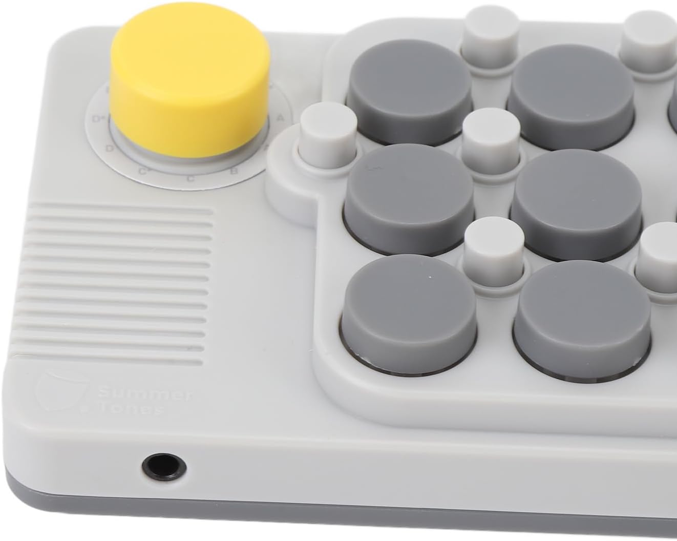 Pocket Music Keyboard, Electronic Music Keyboard with 3.5mm Headphone Jack, MIDI Keyboard Support C3-C8 All Tunes Adjustable, 20 Popular Instruments, for Kids Beginners